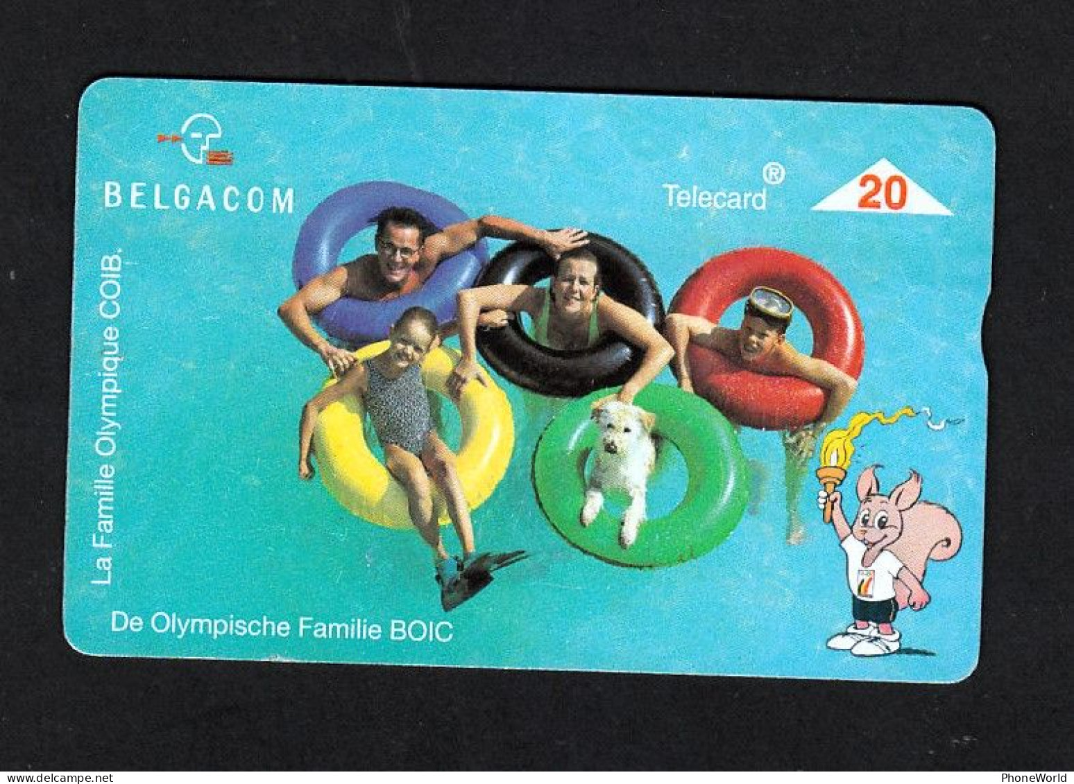 Belgacom L&G 821B, Olympic Family, Rare - Senza Chip