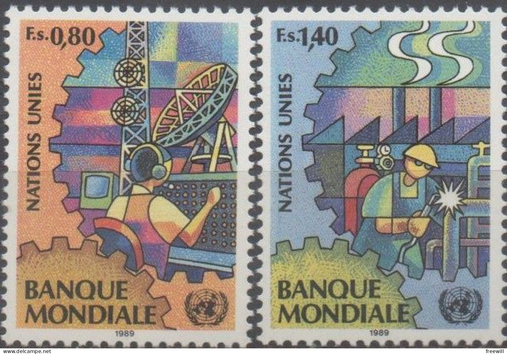 Banque Mondiale XXX 1989 - Ungebraucht