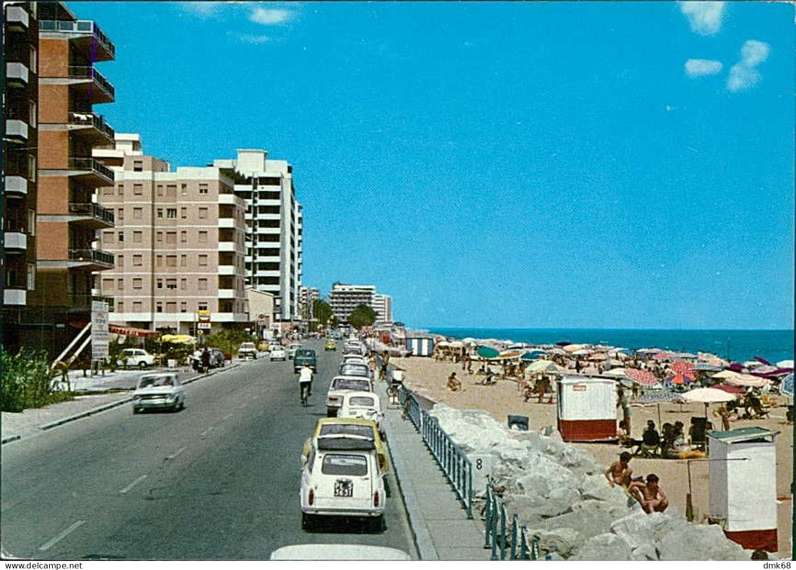 MONTESILVANO MARINA ( PESCARA ) LUNGOMARE - EDIZIONE ROTALFOTO - SPEDITA 1971 (19697) - Pescara