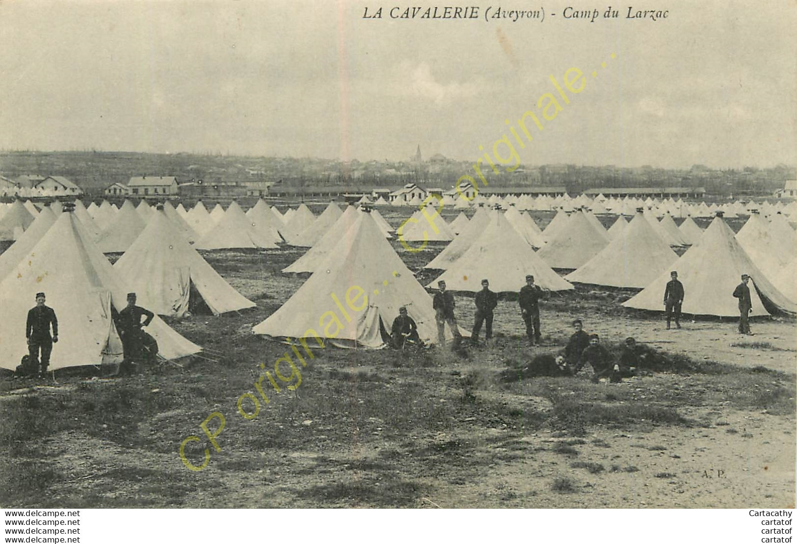12.  LA CAVALERIE . Camp Du Larzac . - La Cavalerie