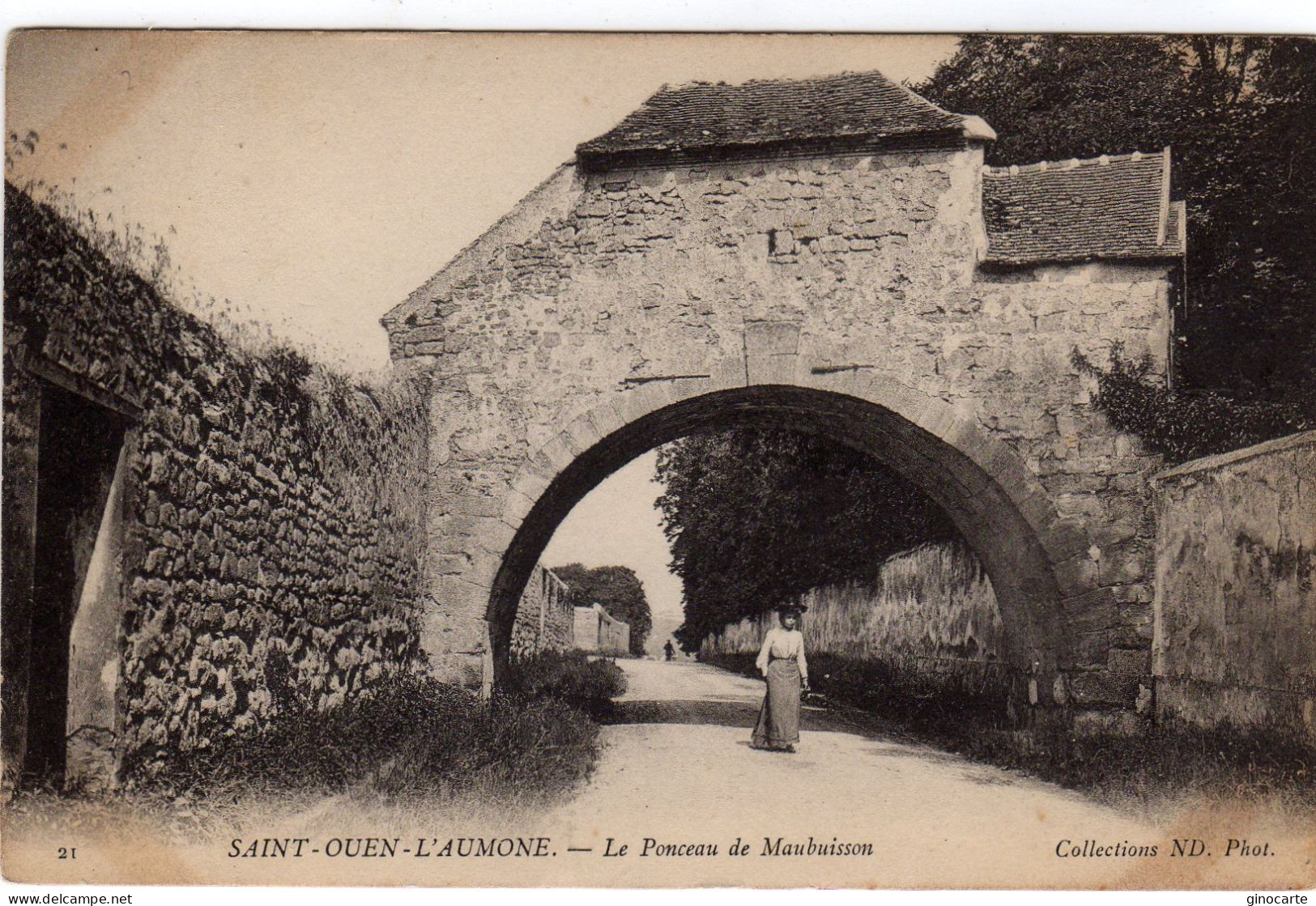 St Saint Ouen L'aumone Le Ponceau De Maubuisson - Saint-Ouen-l'Aumône