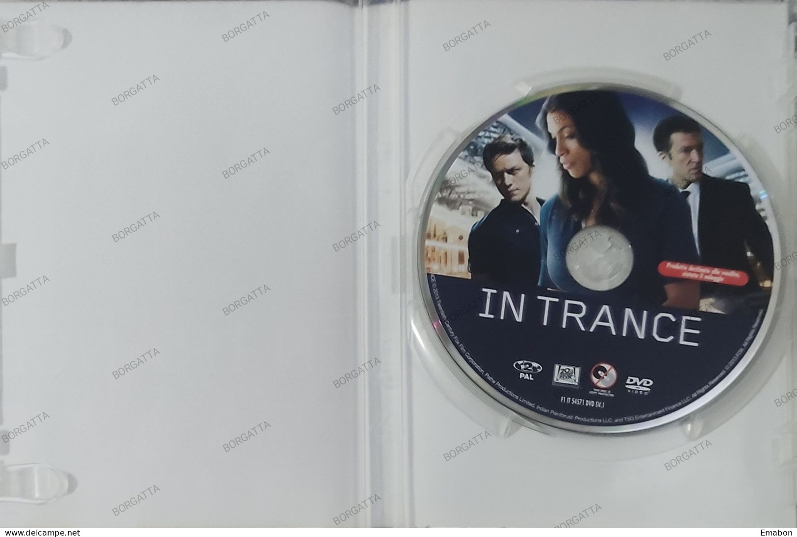 BORGATTA - THRILLER- Dvd  " IN TRANCE " VINCENT CASSEL - PAL 2 - 20THFOX 2013 -  USATO In Buono Stato - Drame