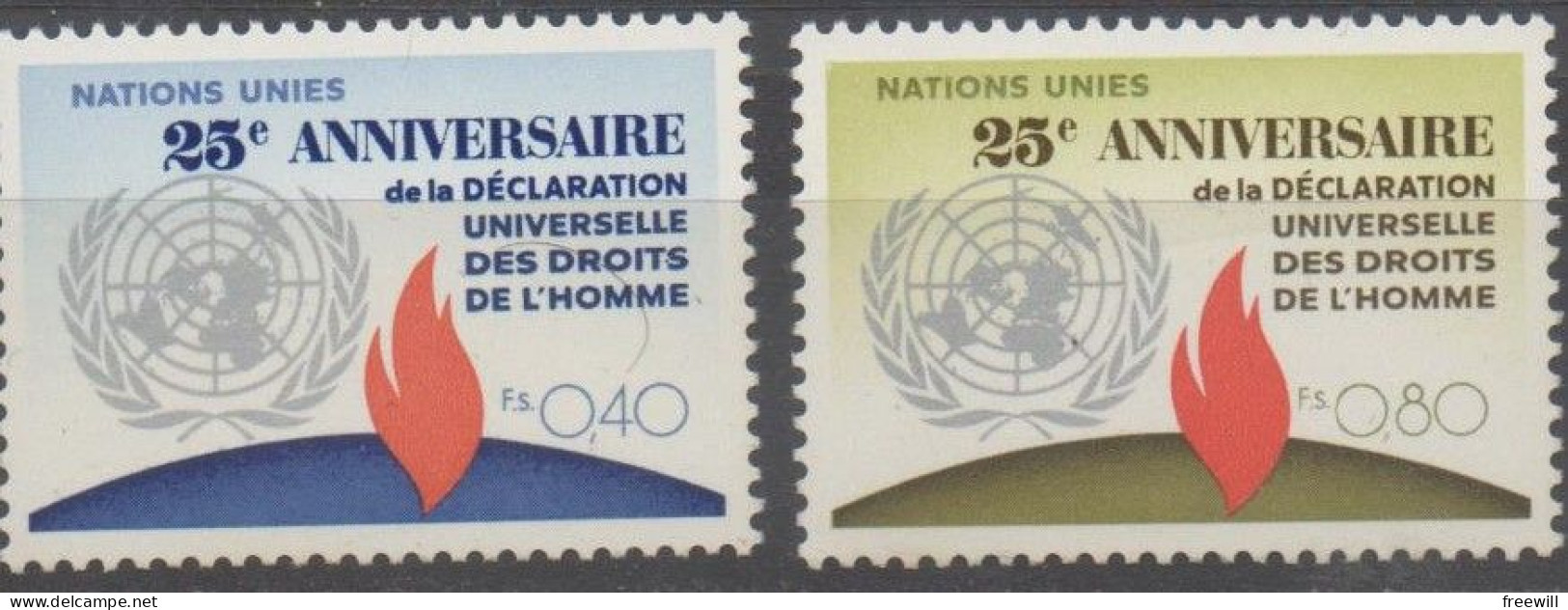 Droits De L' Homme  1973 XXX - Ongebruikt