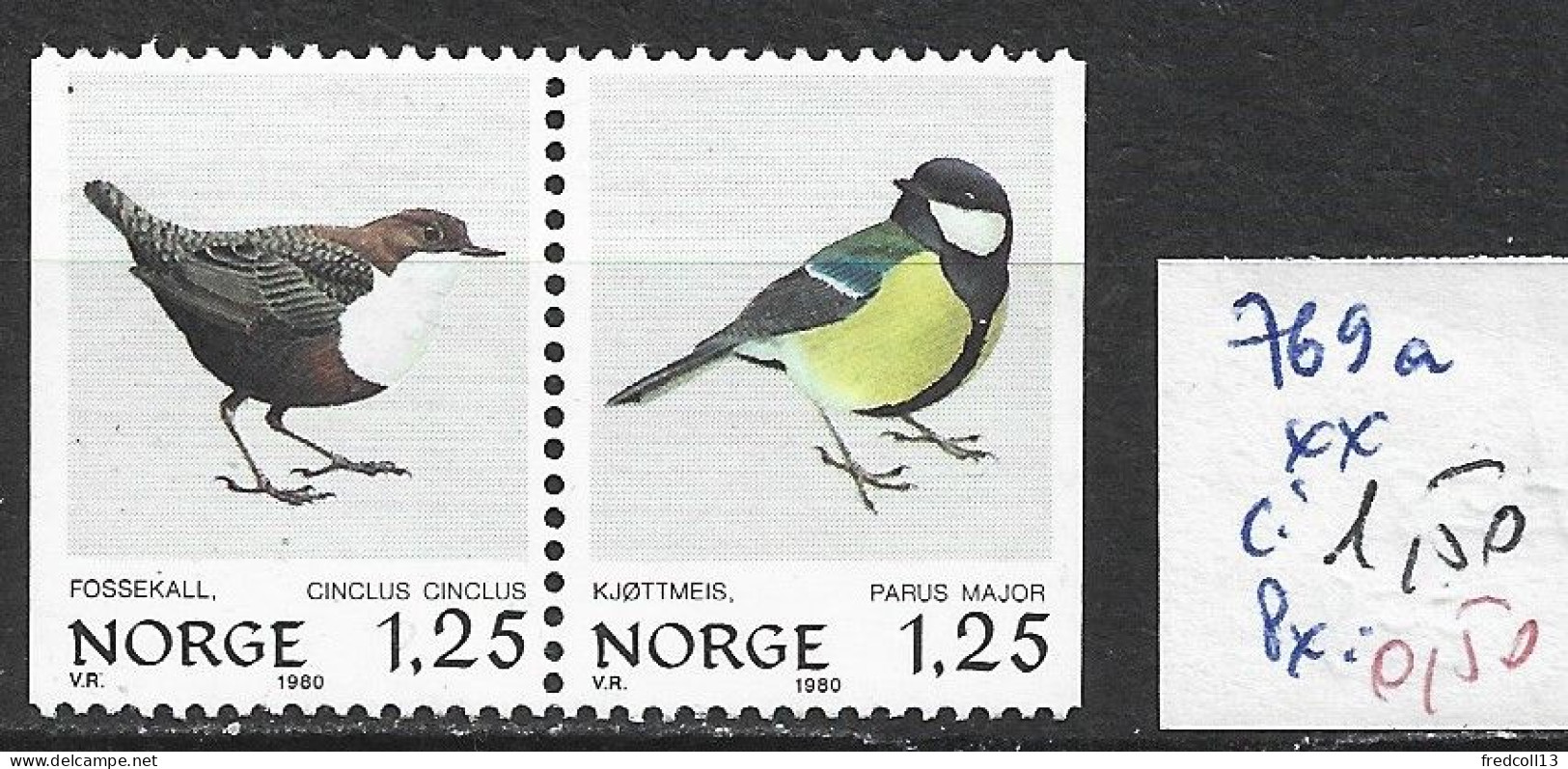 NORVEGE 769a ** Côte 1.50 € - Unused Stamps