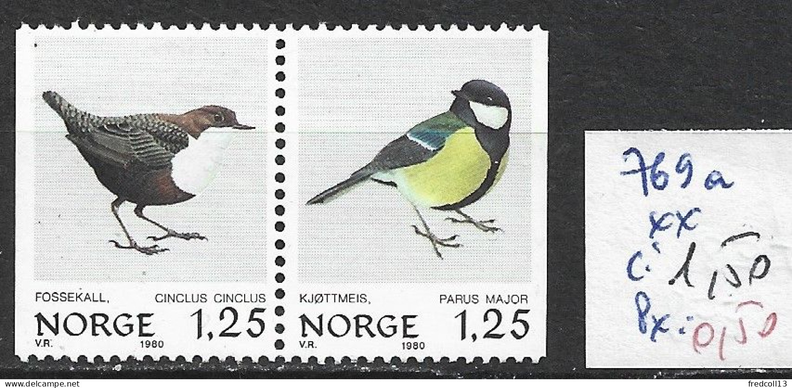 NORVEGE 769a ** Côte 1.50 € - Ungebraucht