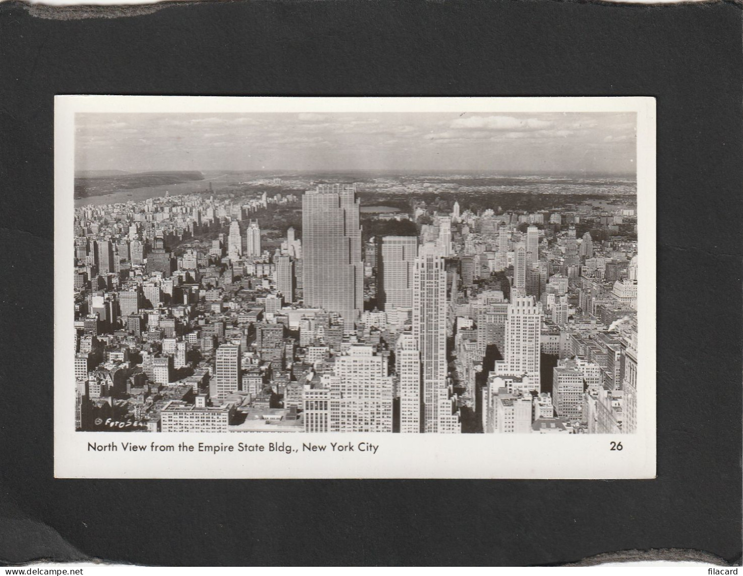 127475            Stati   Uniti,   North  View  From  The  Empire  State  Bldg.,   New  York  City,   NV - Mehransichten, Panoramakarten