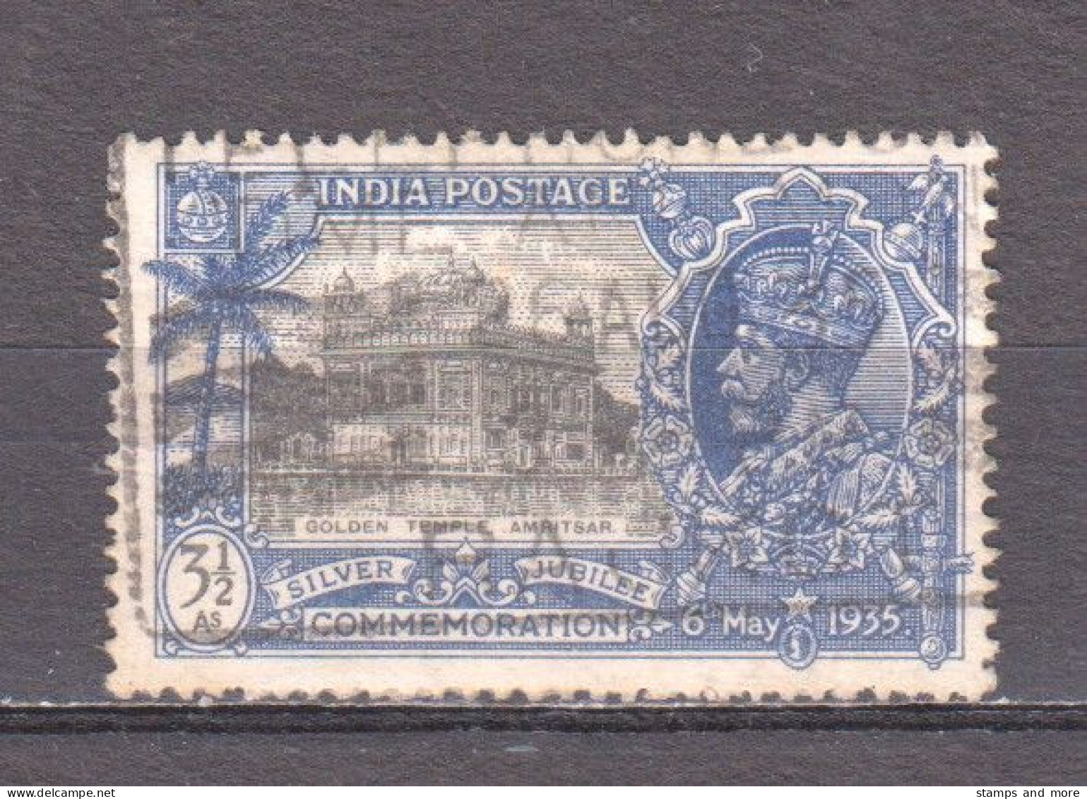 India 1935 Mi 143 Canceled - 1911-35  George V