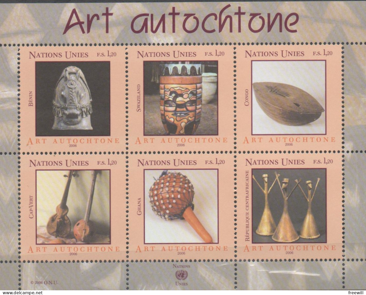 Art Autochtone  2006 XXX - Blocs-feuillets