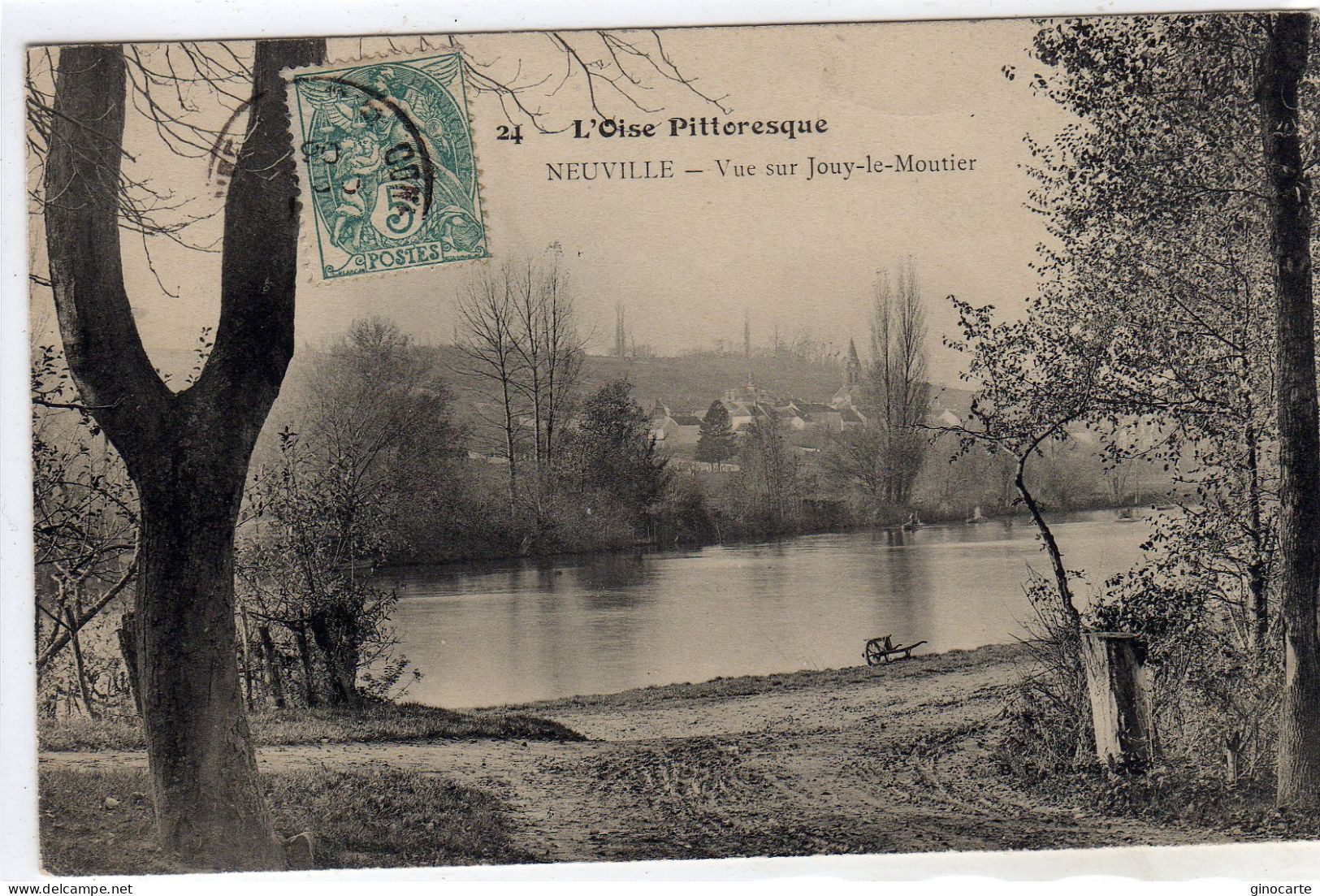 Neuville Sur Oise Vue Sur Jouy Le Moutier - Neuville-sur-Oise