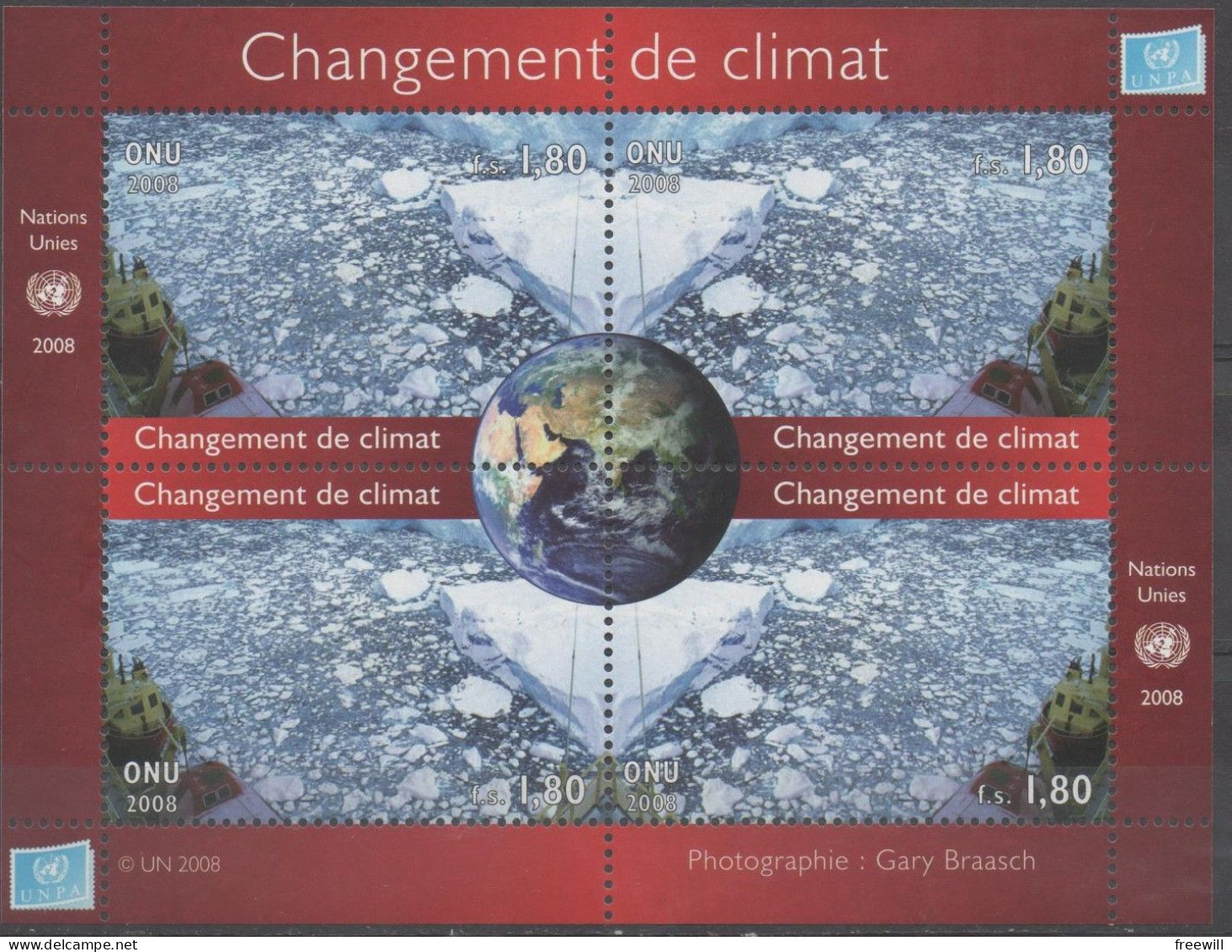 Changements Climatique 2008 XXX - Blocs-feuillets