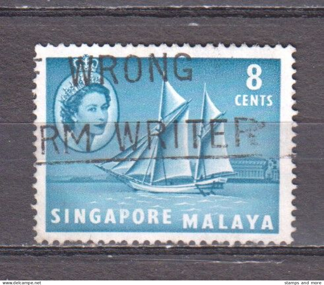 Singapore Malaya 1955 Mi 33 Canceled - Singapore (...-1959)