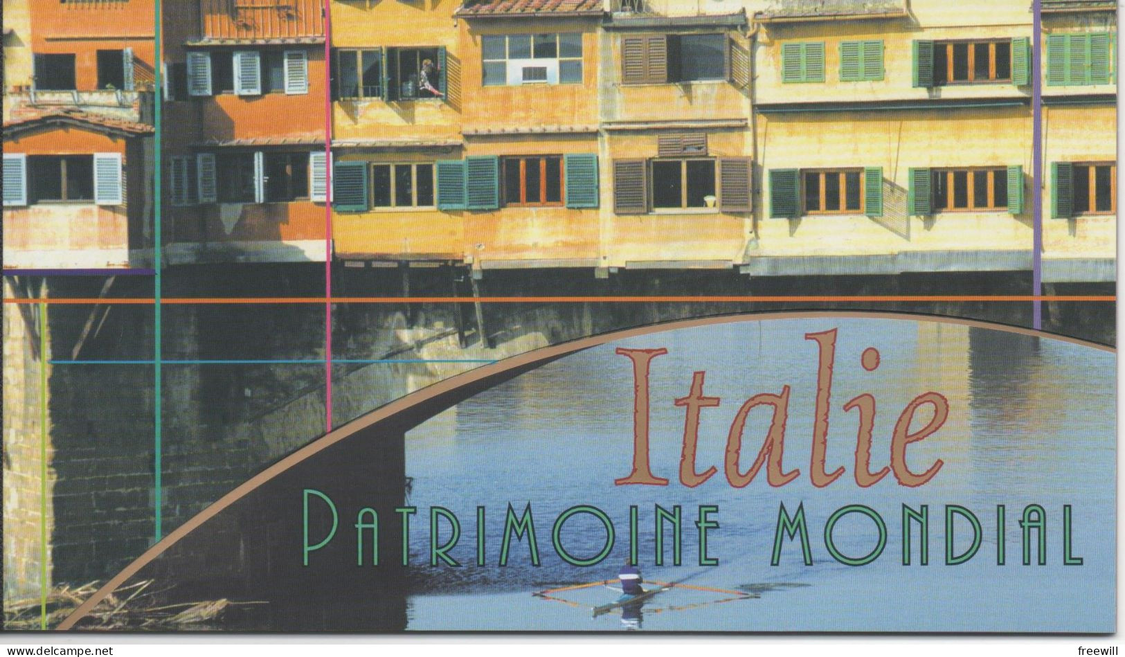 Italie  , Patrimoine Mondial De L'humanité  2002 XXX - Postzegelboekjes