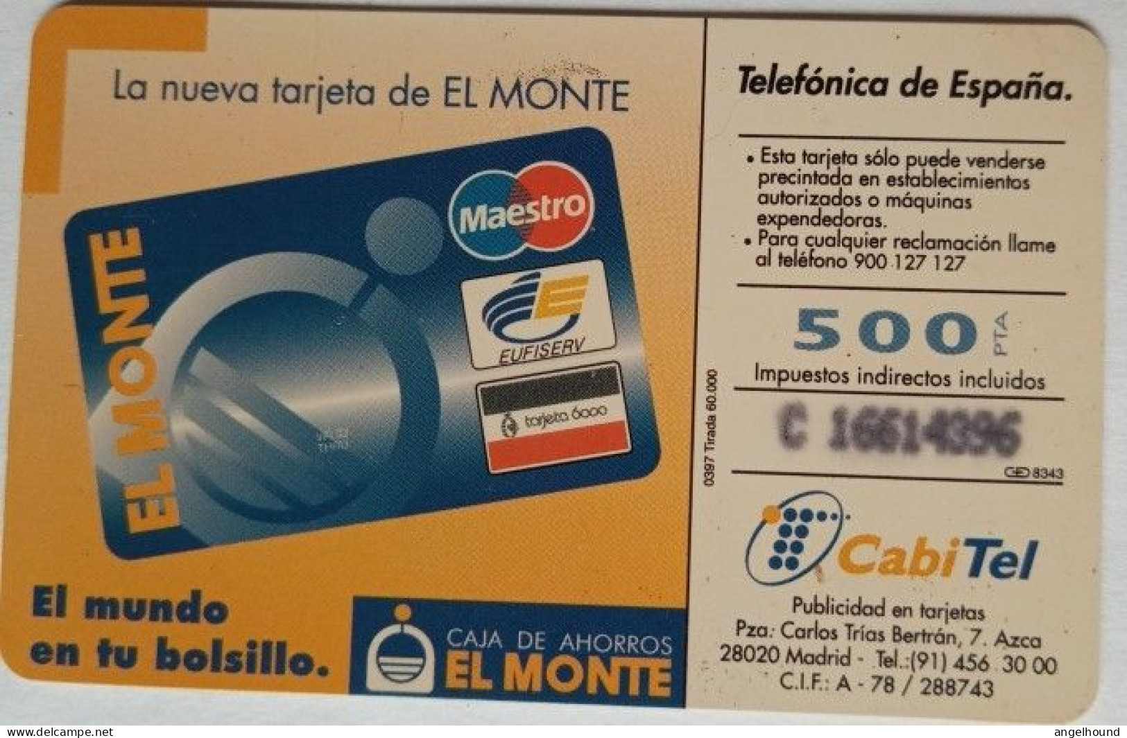 Spain  Pta. 500  Chip Card - Sevilla Fiesta De Primavera  '97 - Basisausgaben