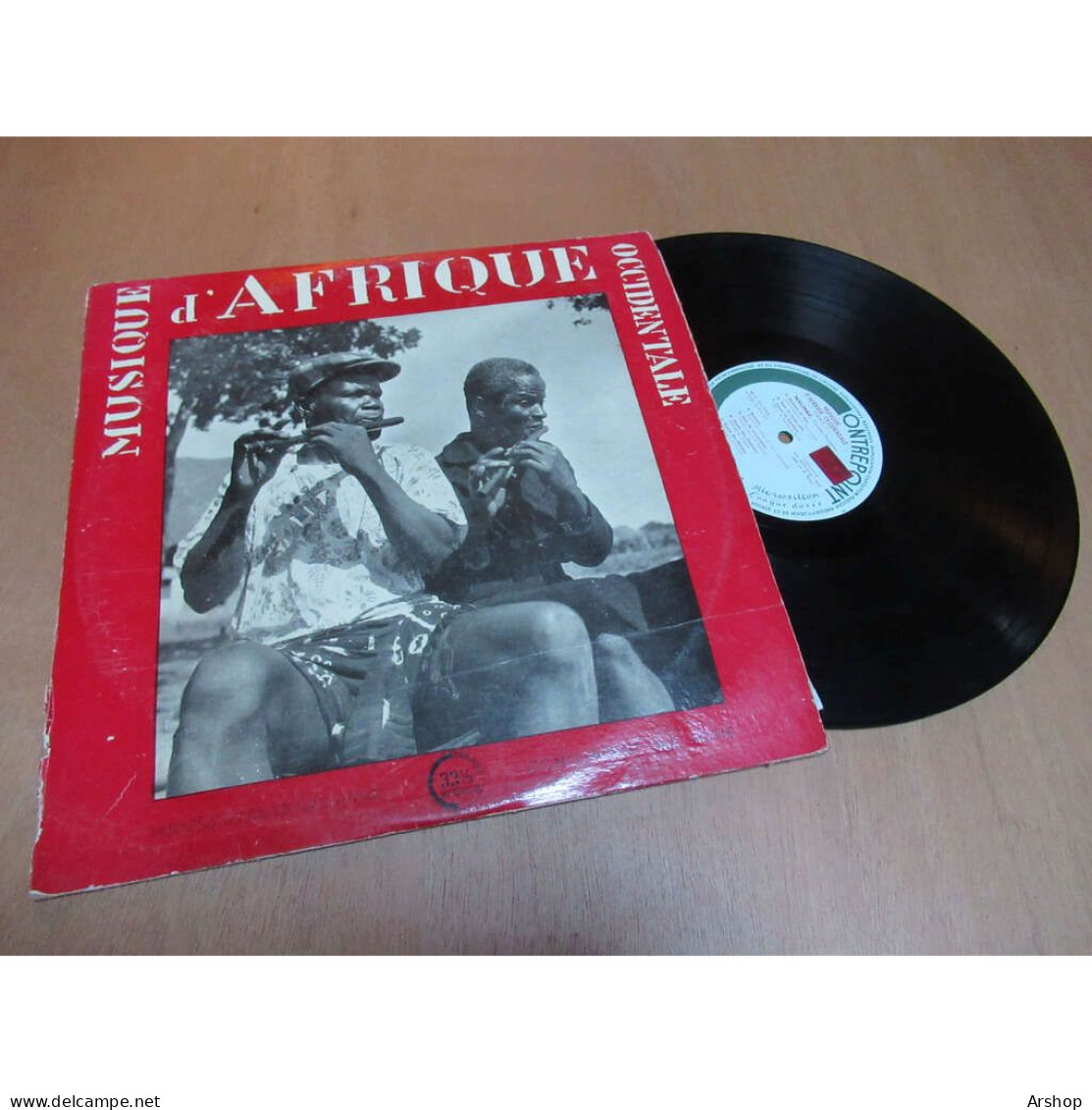 MANDINKA BAOULÉ / GILBERT ROUGET Musique D'afrique Occidentale AFRO FOLK CONTREPOINT Lp 1953 - Wereldmuziek