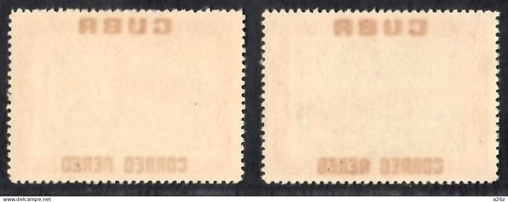 Cuba 1V 1959 Farm Couple And Factory + 1V 1960 Surcharged In Red " HABILITADO PARA"   MNH - Ongebruikt