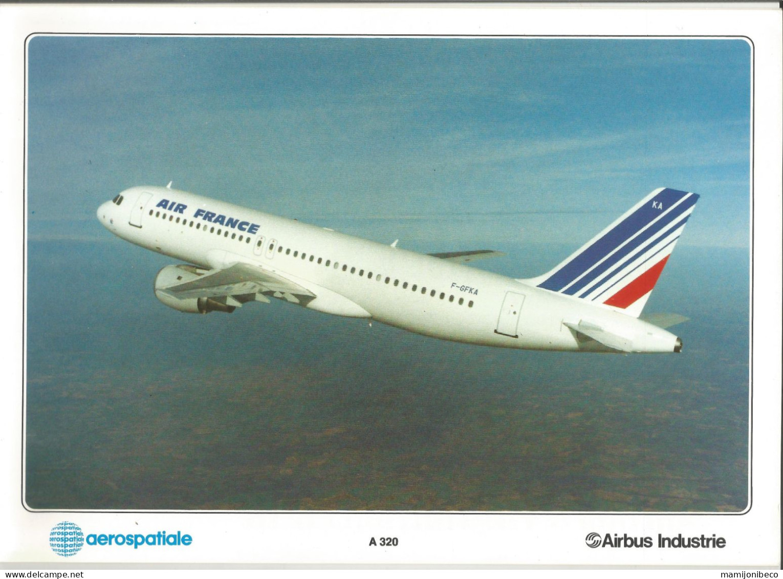 5 Photos  29,7 X 21 Cm Aérospatiale Avec Dimensions Des Avions Au Dos A 300, 310, 320, 330/340 Et Concorde - Publicités