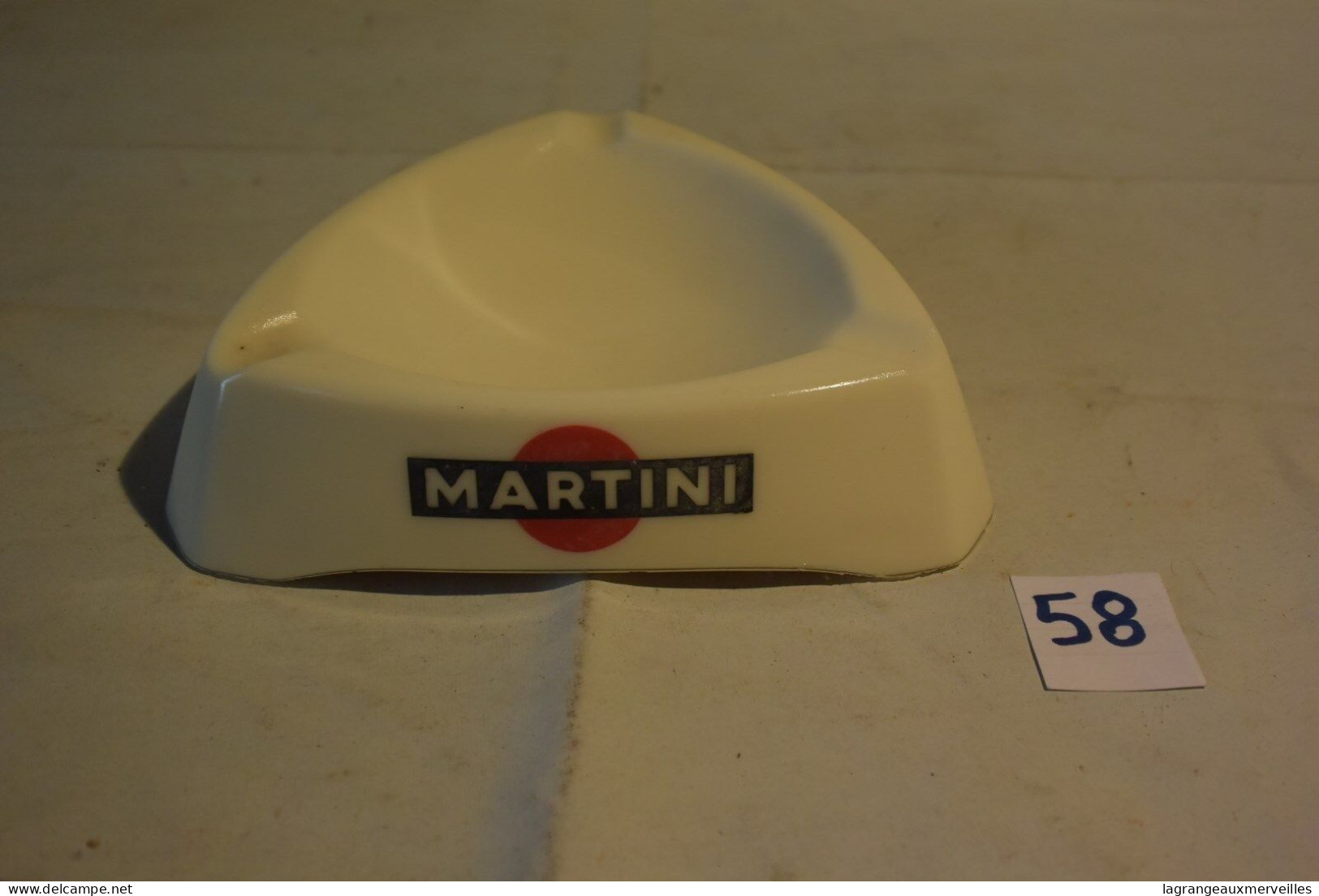 C58 Cendrier 1960 Martini - Other & Unclassified