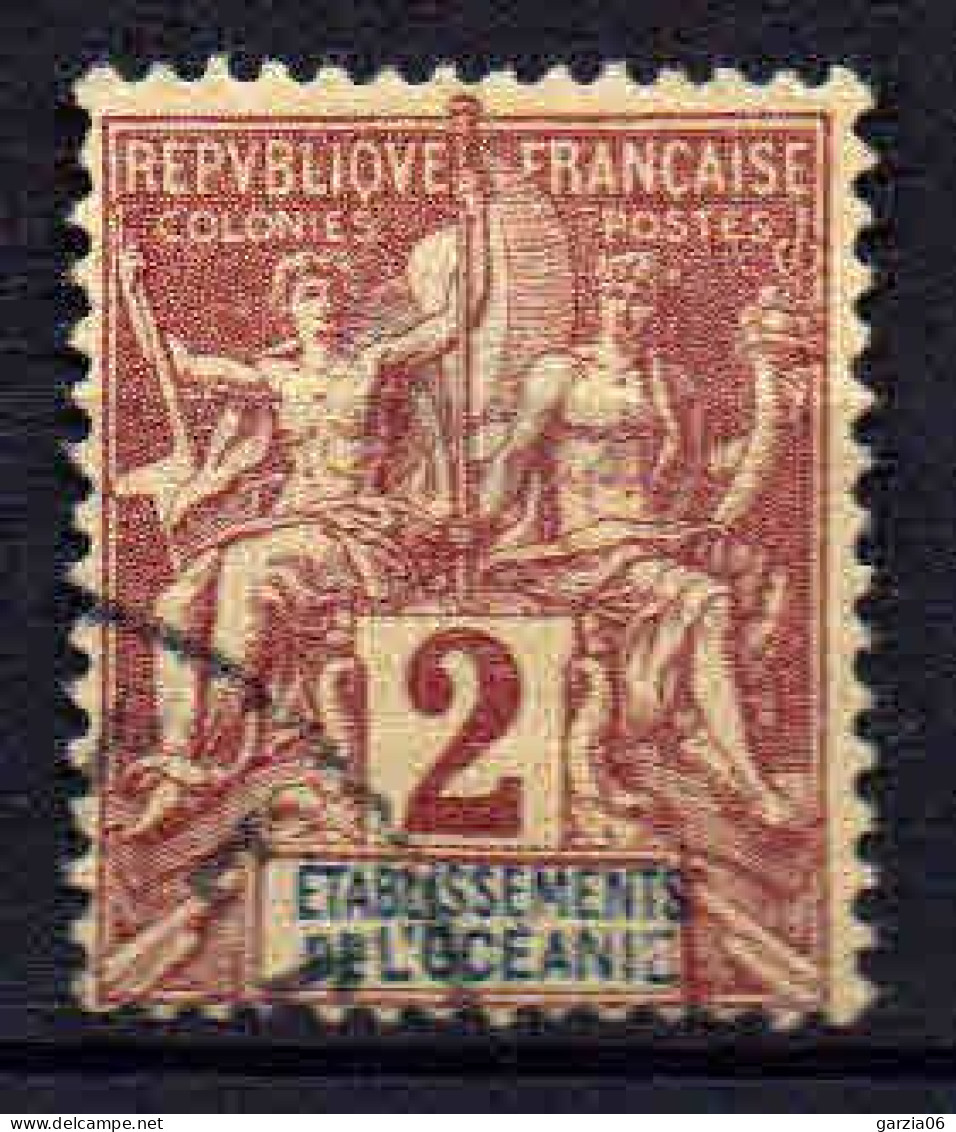 Océanie - 1892 - Type Sage   - N° 2  - Oblit - Used - Used Stamps