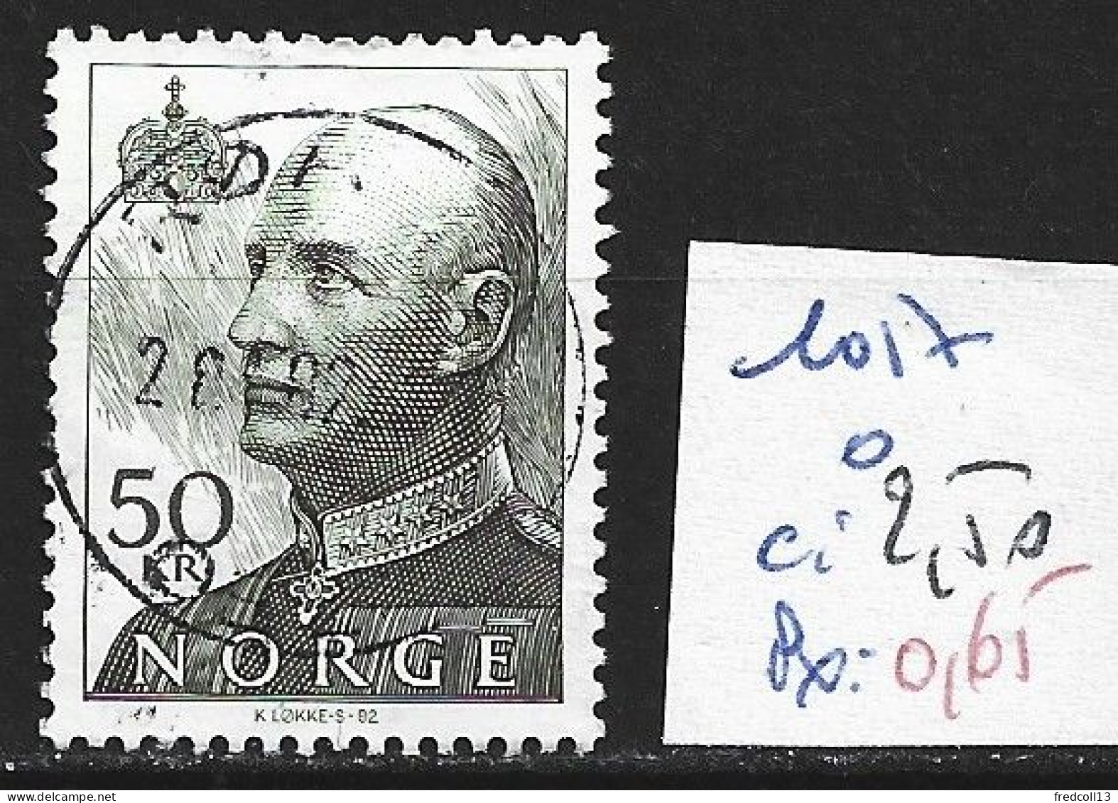 NORVEGE 1057 Oblitéré Côte 2.50 € - Used Stamps