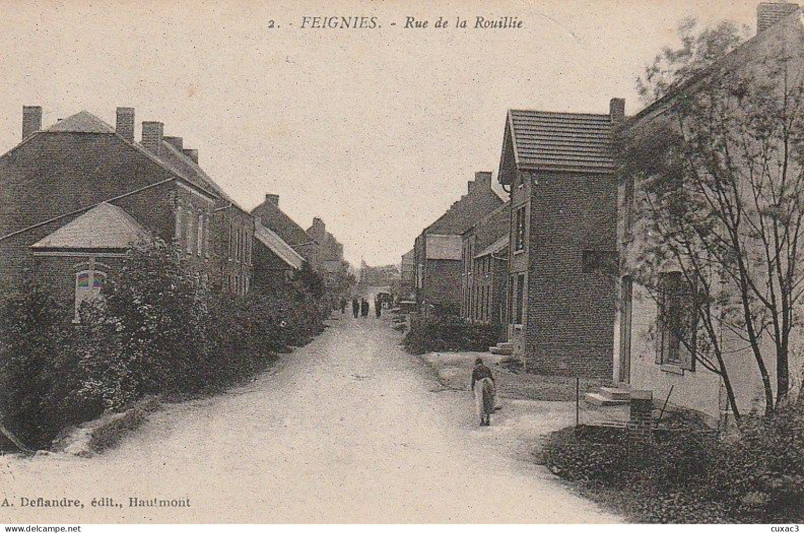 59 - Feignies -  Rue De La Rouillie - Feignies