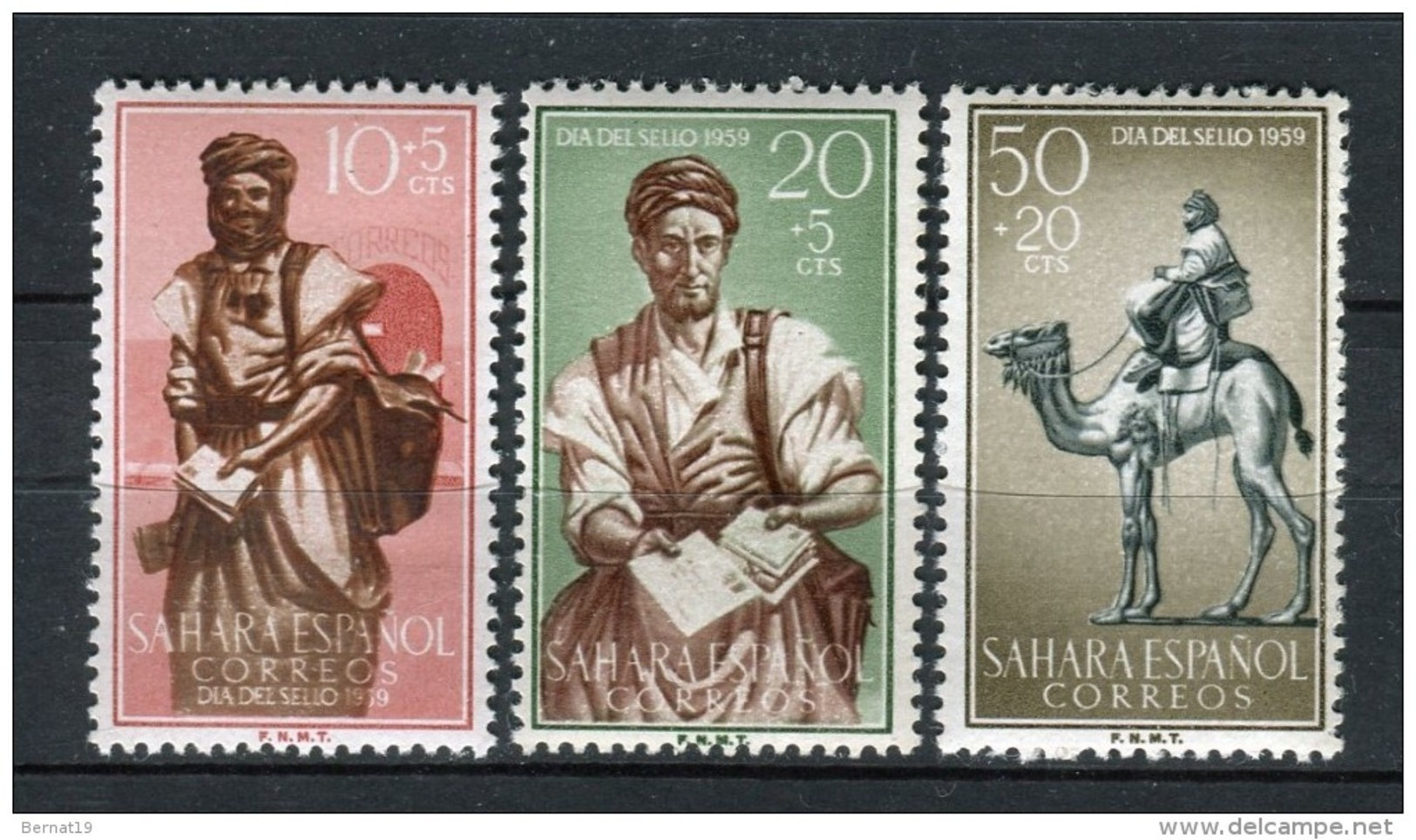 Sahara 1959. Edifil 169-71 ** MNH. - Sahara Espagnol