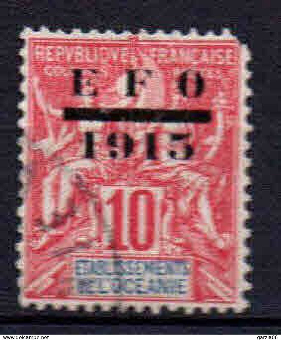 Océanie - 1915 - Type Sage  Surch " Croix Rouge "  - N° 38 - Oblit - Used - Used Stamps