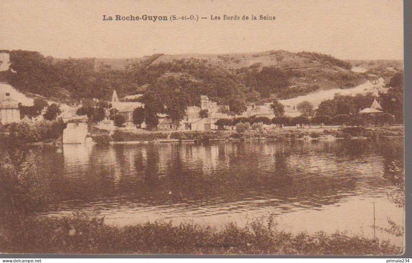 DD - LA ROCHE GUYON - BORDS DE SEINE - La Roche Guyon