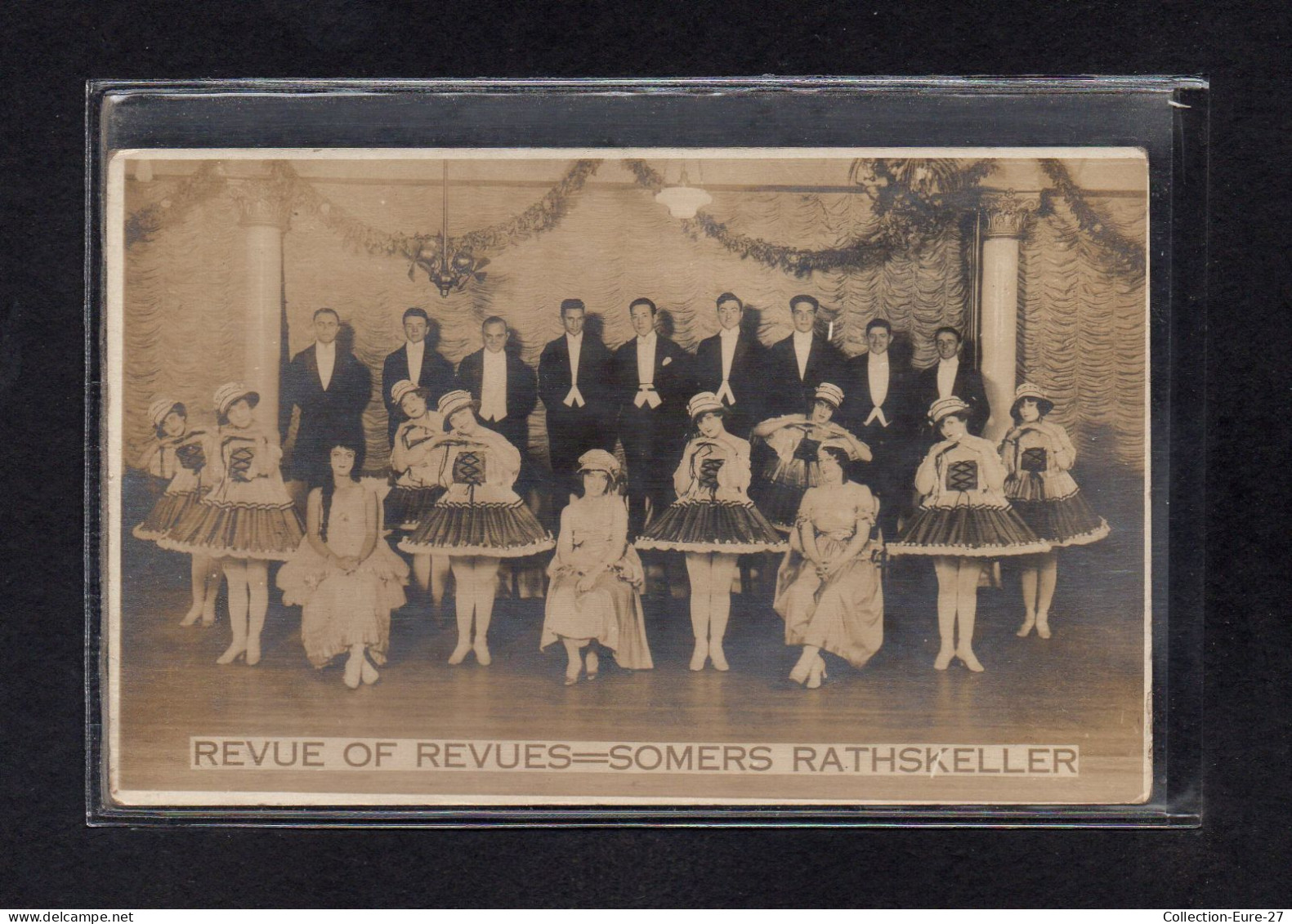 (26/02/24) THEME SPECTACLES-CPA REVUE OF REVUES - SOMERS RATHSKELLER - Cabarets