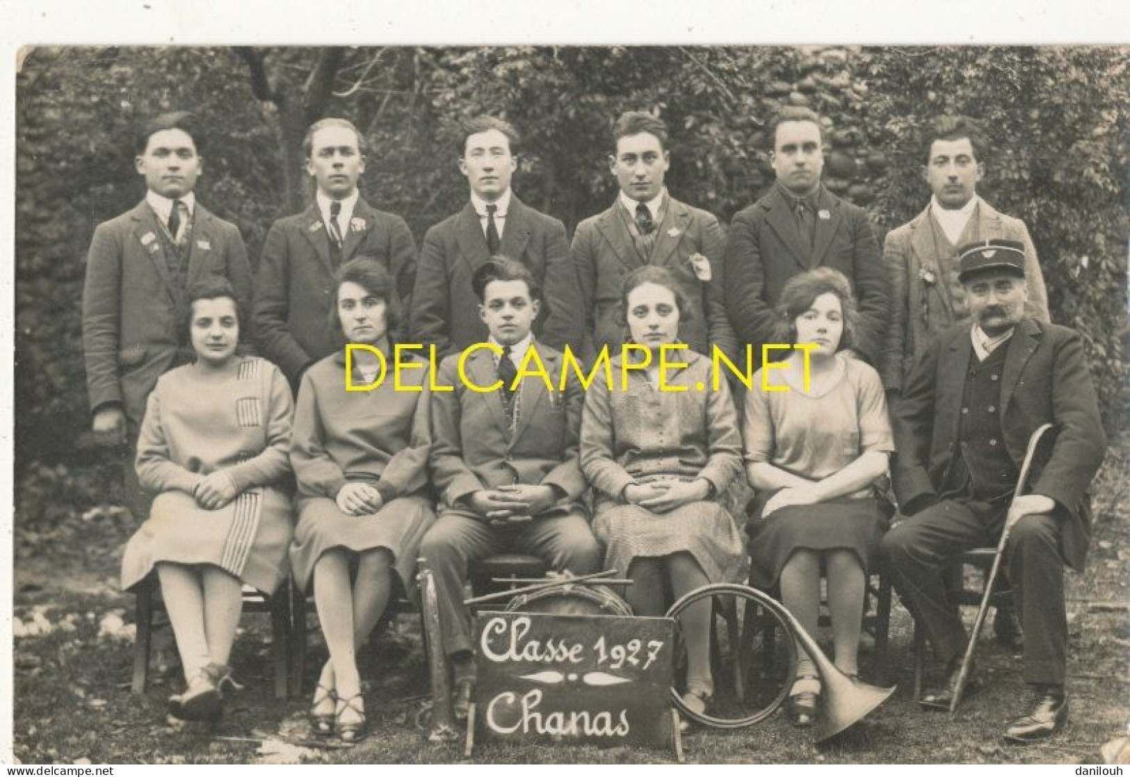 38 // CHANAS    Classe 1927 / Carte Photo - Chanas