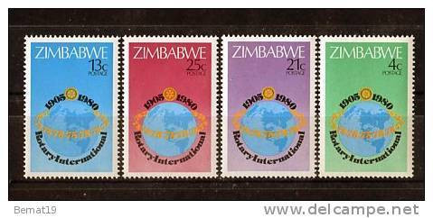 Zimbabwe 1980. Yvert 17-20 **  MNH. - Zimbabwe (1980-...)