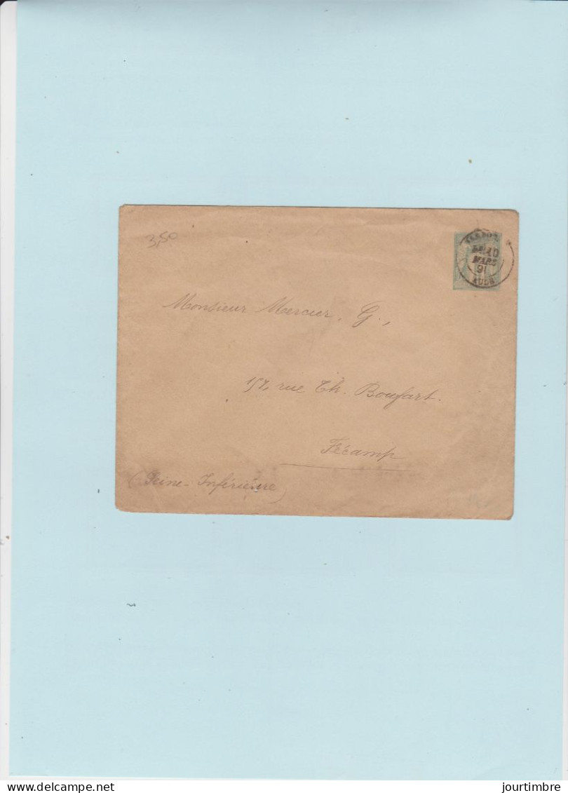 24007 Lettre Entier Postal - Standaardomslagen En TSC (Voor 1995)