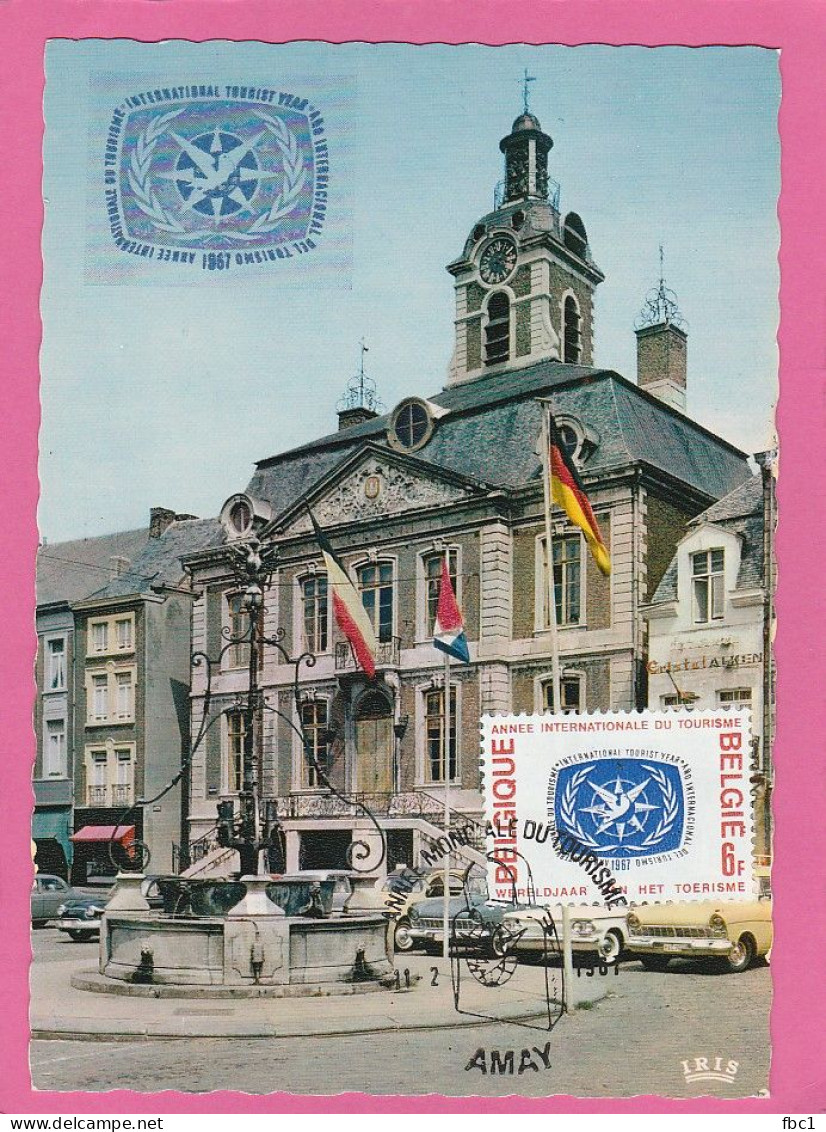 Carte Maximum - Belgique - 1967 - Année Internationale Du Tourisme (N°1407) - 1961-1970