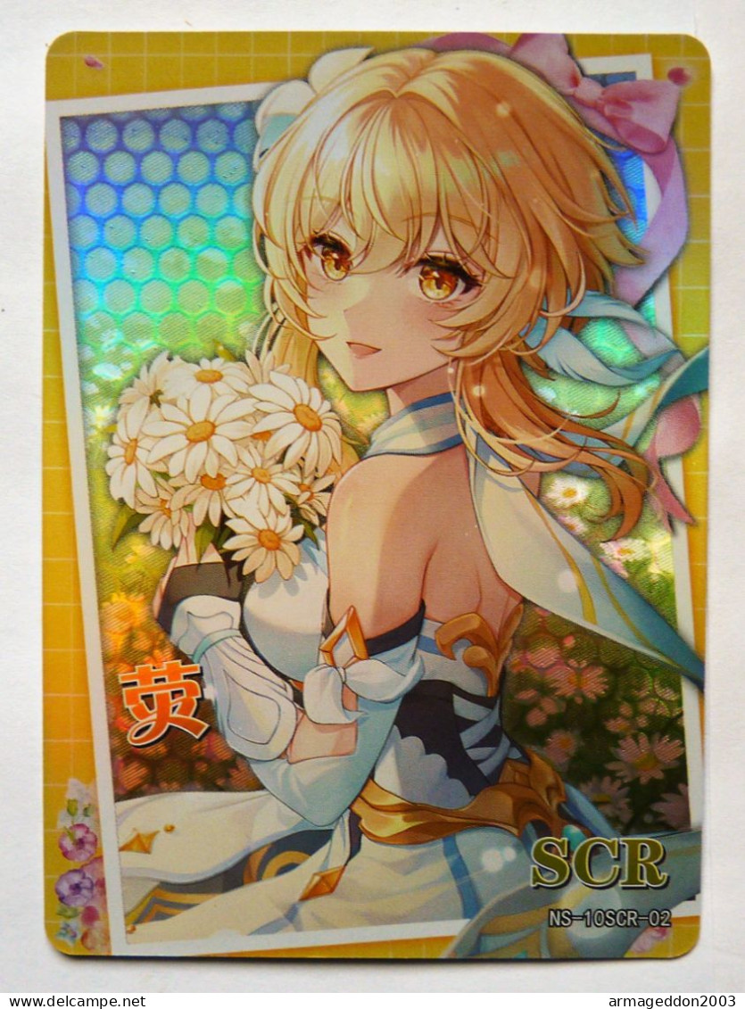 CARTE Goddess Story HOLO BRILLANTE Lumine - Genshin Impact NS-10SCR-02 - Altri & Non Classificati