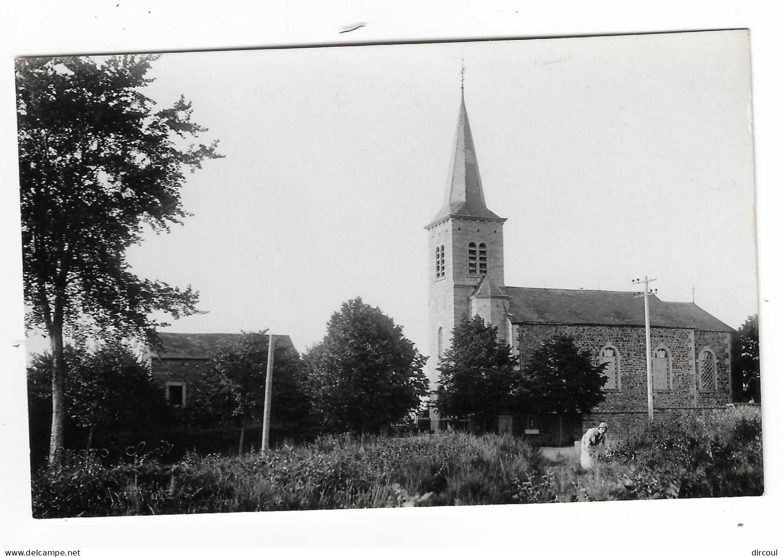 56027  Burnontige  L'église  Carte  Photo - Ferrieres