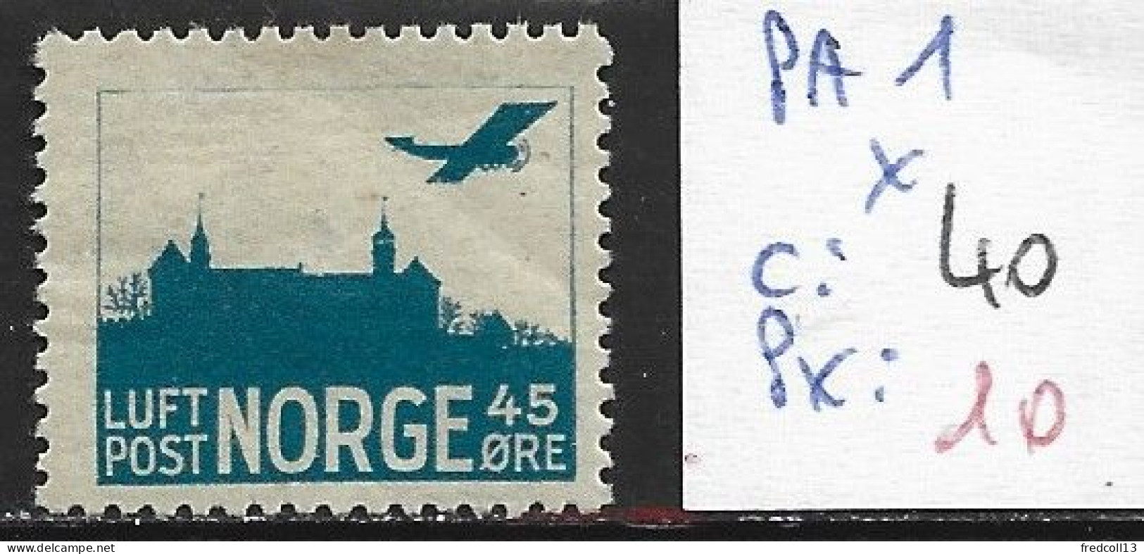 NORVEGE PA 1 * Côte 40 € - Nuovi