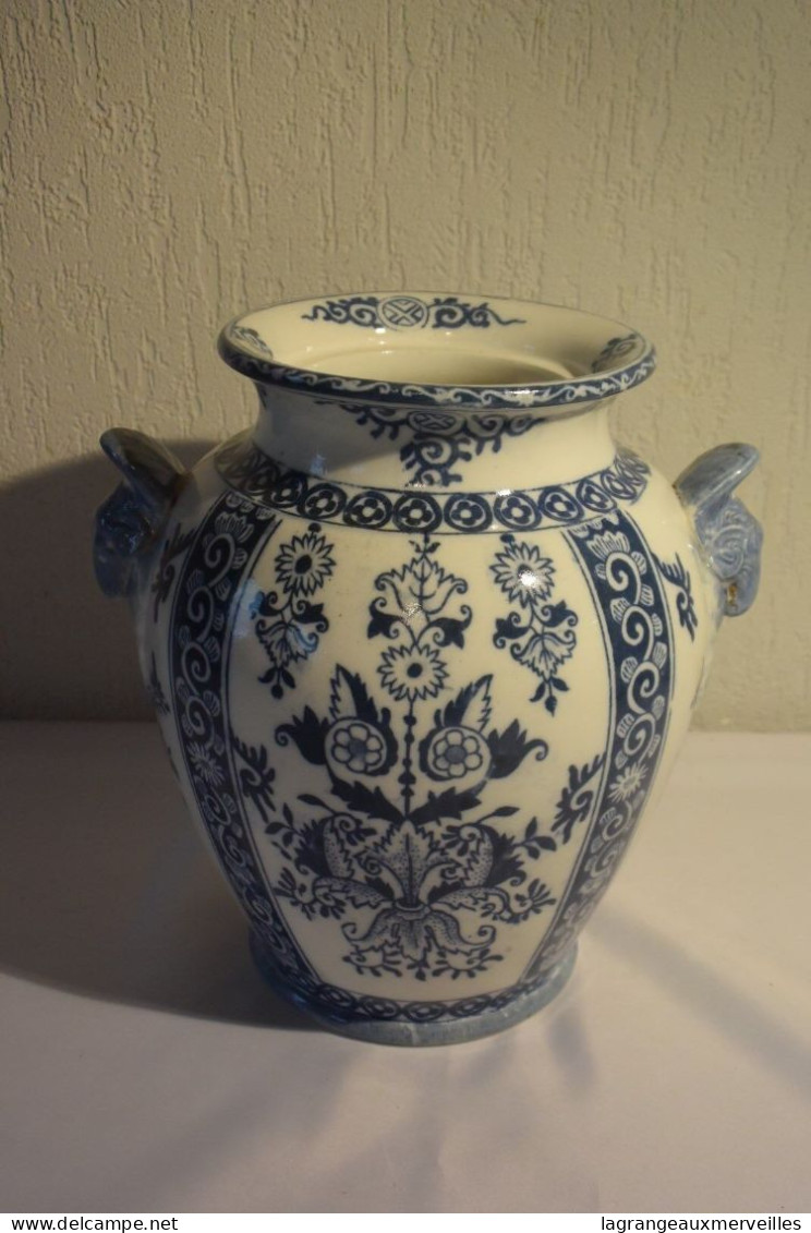 C58 Authentique VASE Pot Cruche P REGOUT MAASTRICHT - Jarrones