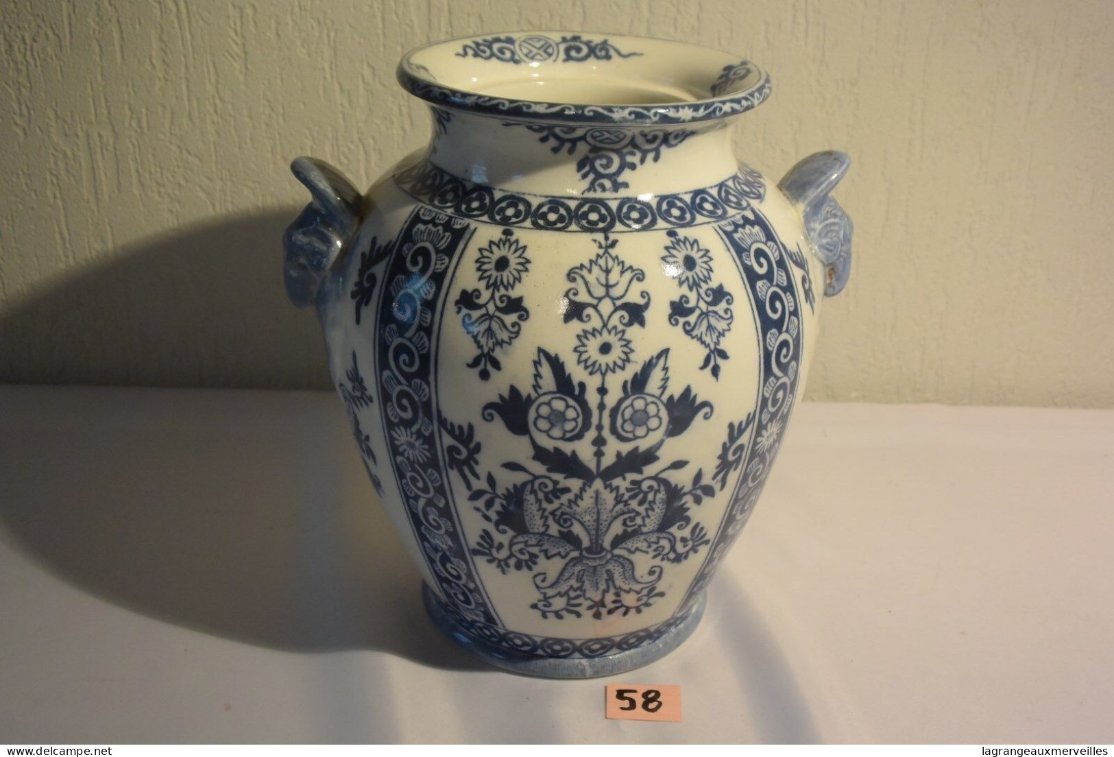 C58 Authentique VASE Pot Cruche P REGOUT MAASTRICHT - Vasen