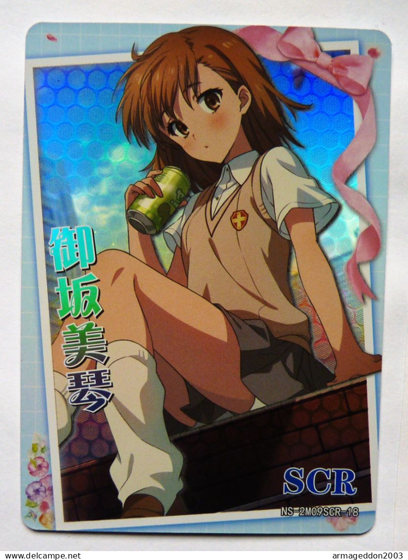 CARTE Goddess Story HOLO BRILLANTE Mikoto Misaka NS-2M09SCR-18 - Other & Unclassified