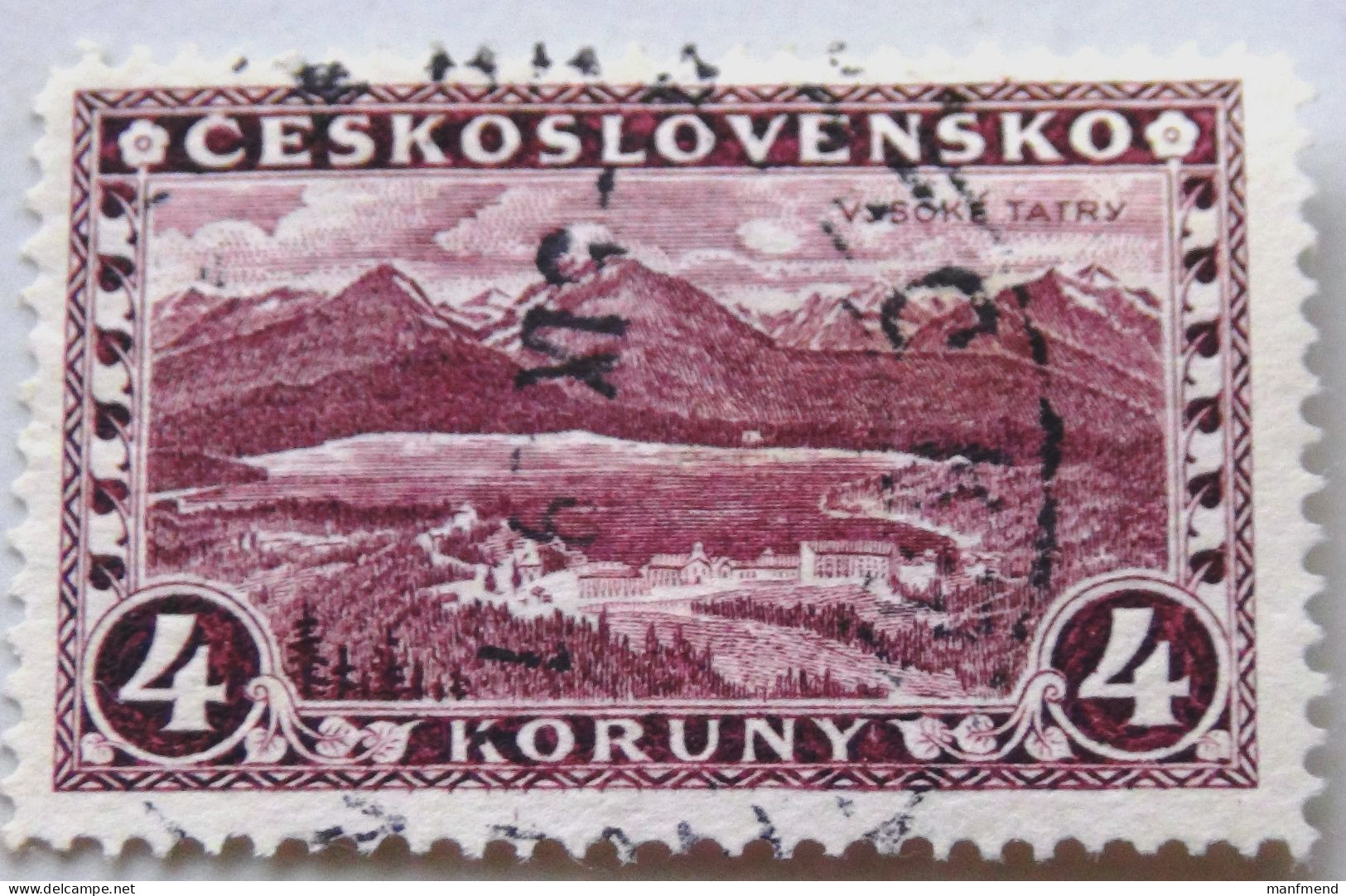 Czechoslovakia - 1927 - Mi:CS 255, Sn:CS 121, Yt:CS 227 - Used - Look Scan - Used Stamps