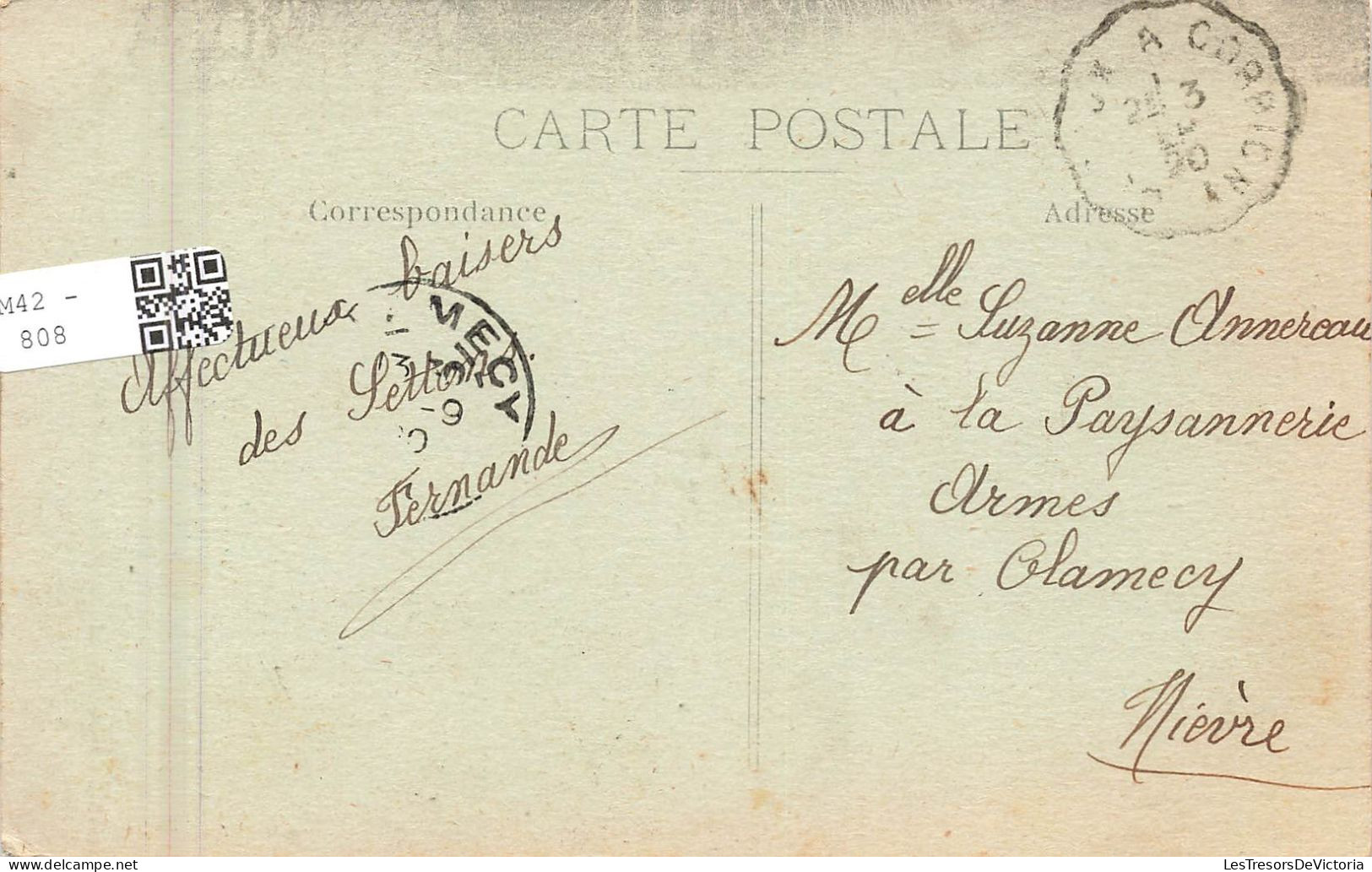 FRANCE - Les Settons - Vue Générale De La Cascade - Le Morvan Illustré - Carte Postale Ancienne - Chateau Chinon