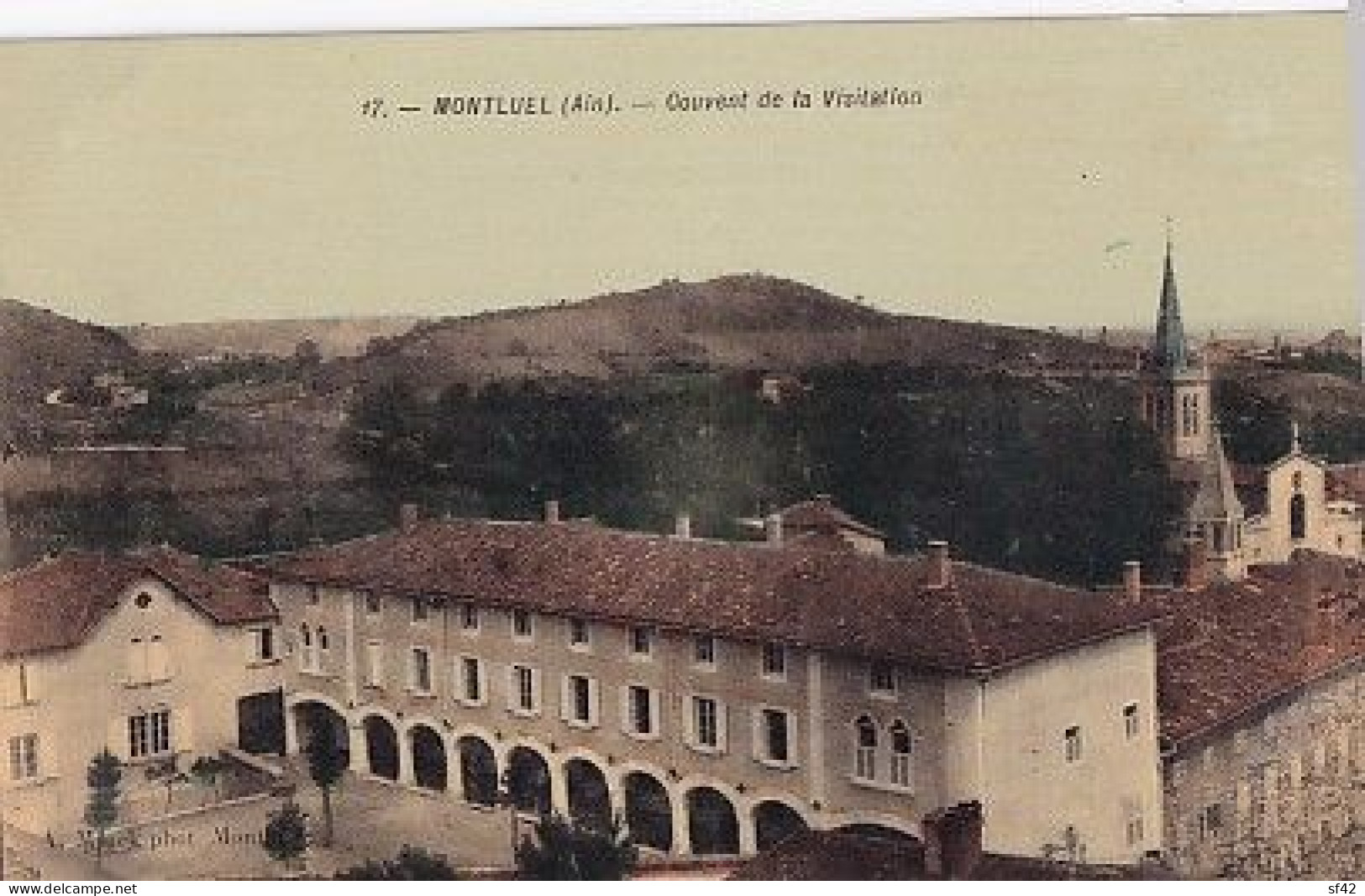 MONTLUEL                 COUVENT DE LA VISITATION                                        COLORISEE - Montluel