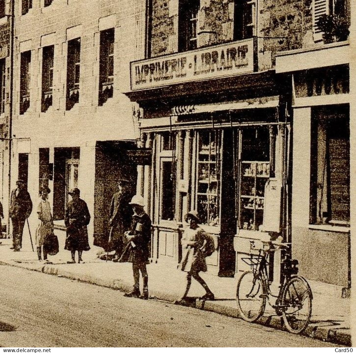 Brehal - Grande Rue - Boizard Brehal - Animée Avec L'imprimerie - Brehal