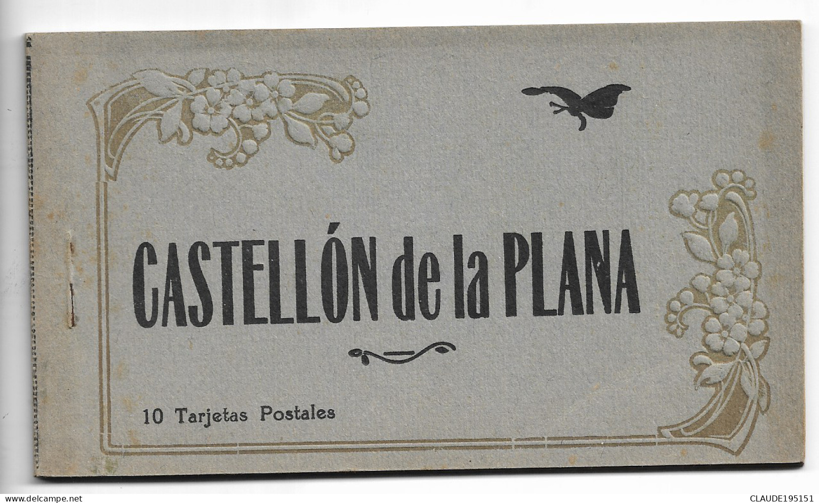 CASTELLON DE LA PLANA    CARNET COMPLET DE 10 CPA COULEURS  4 SCANS  (EDIT CARLOS ALIAGA ) - Castellón