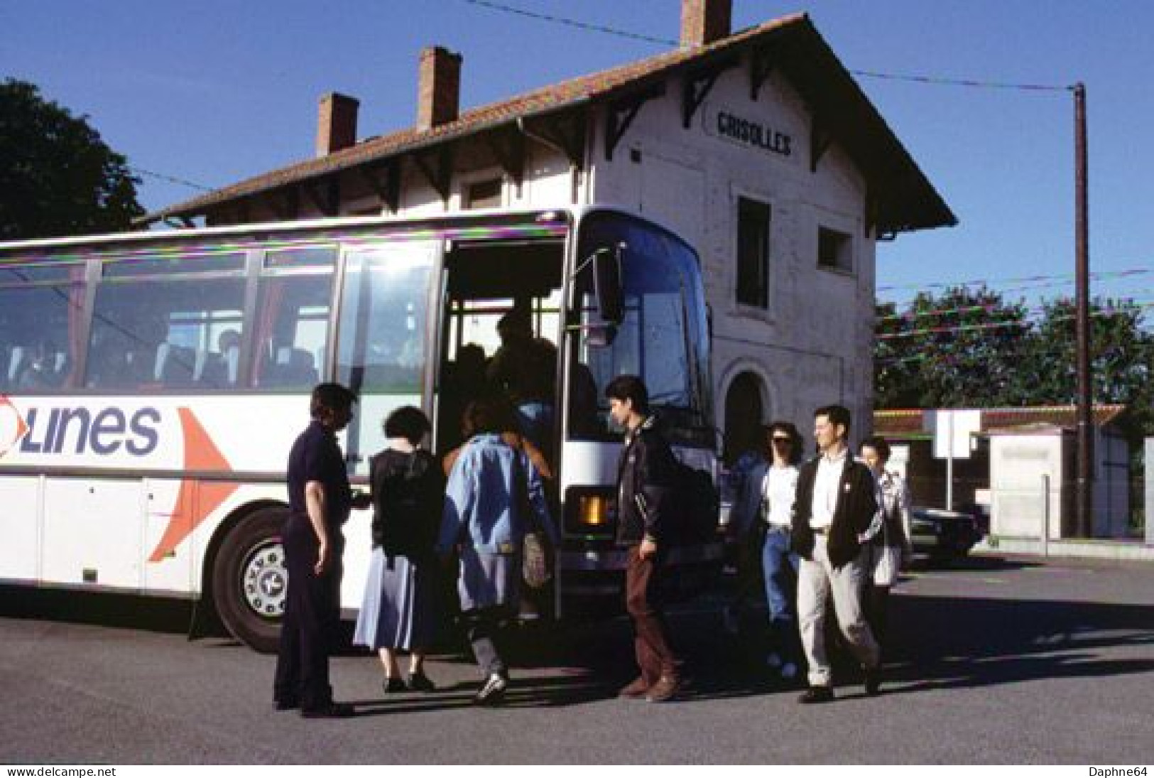 Grisolles - 1996-05 - Grève Surprise - Le Bus Remplaçant Le Train - 452 - Grisolles