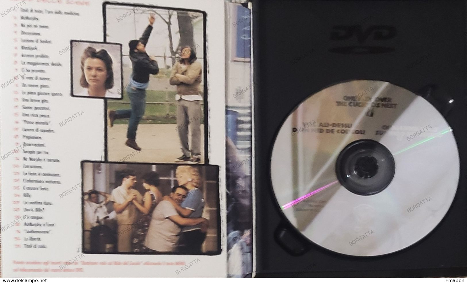BORGATTA - DRAMMA - Dvd  " QUALCUNO VOLO' SUL NIDO DEL CUCULO ",- PAL 2 - WARNER 1998 -  USATO In Buono Stato - Drame