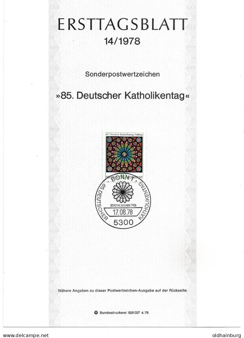 2012a: BRD- ETB 1978, 85. Deutscher Katholikentag - Cristianismo