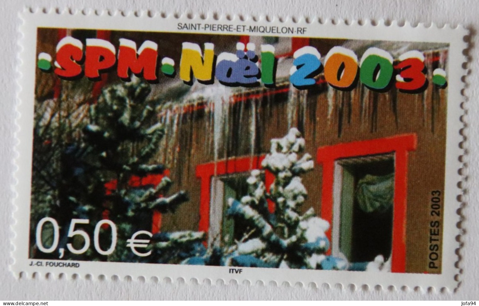 SPM 2003  Noël 2003   YT 809  Neuf - Unused Stamps