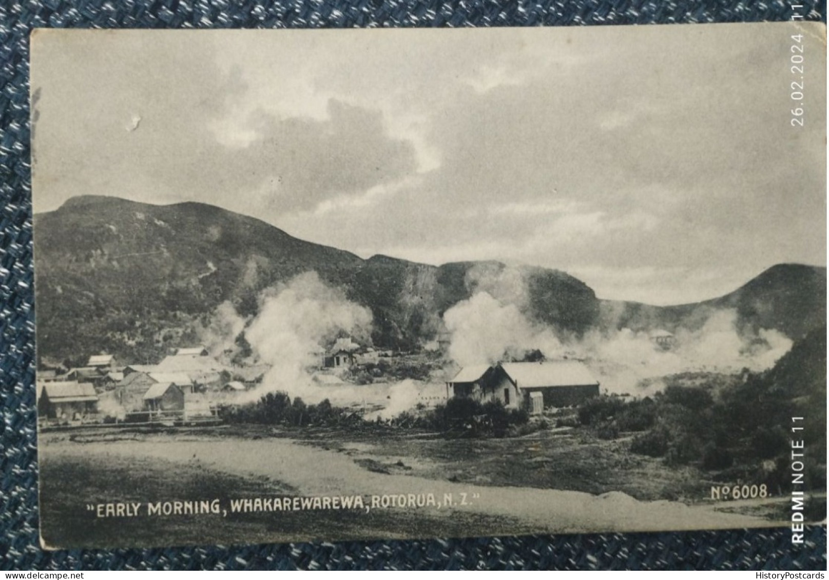 Whakarewarewa, Rotorua , Early Morning, New Zealand,  1909 - Nouvelle-Zélande