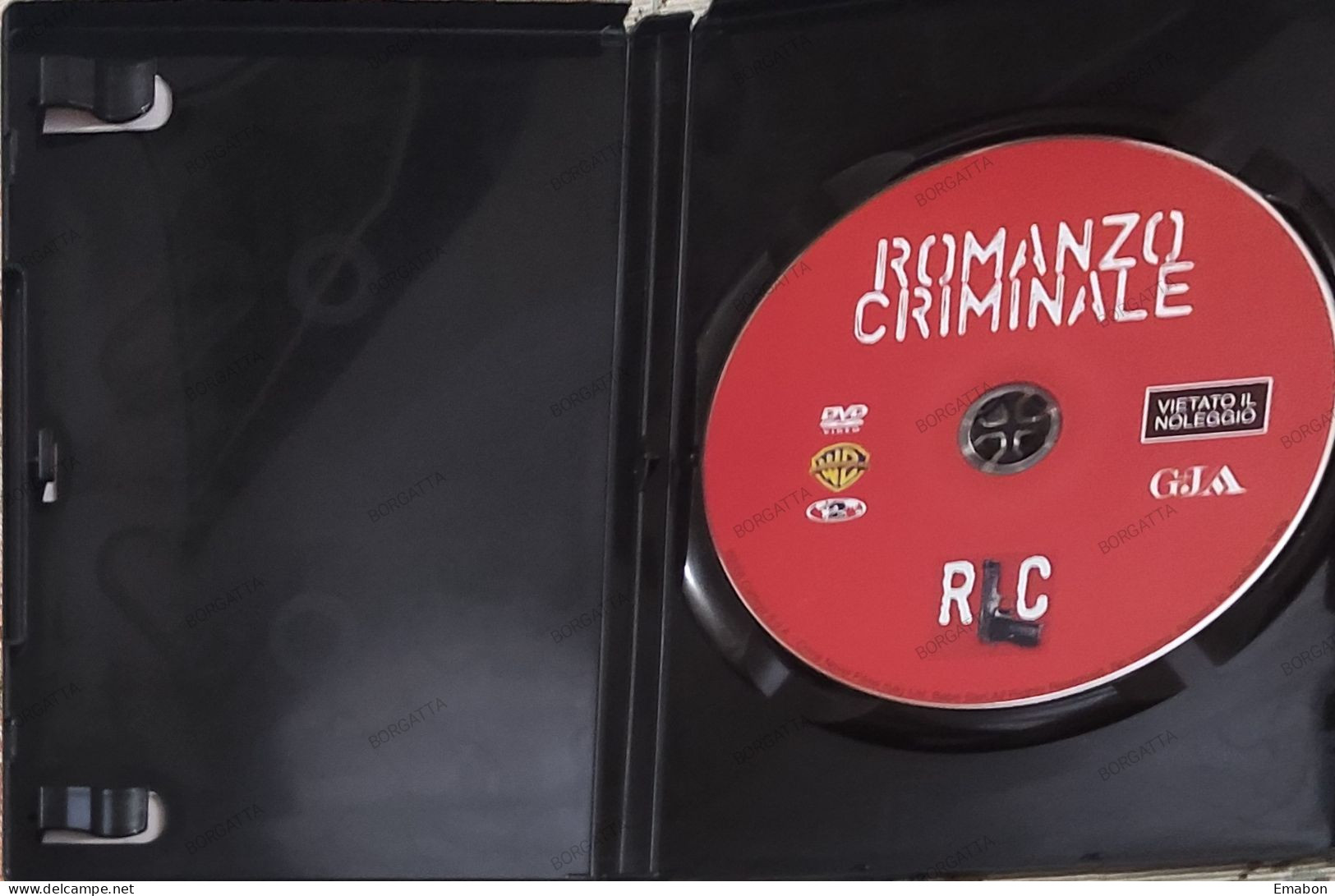 BORGATTA - DRAMMA - Dvd  " ROMANZO CRIMINALE " MICHELE PLACIDO - PAL 2 - WARNER 2008-  USATO In Buono Stato - Drama