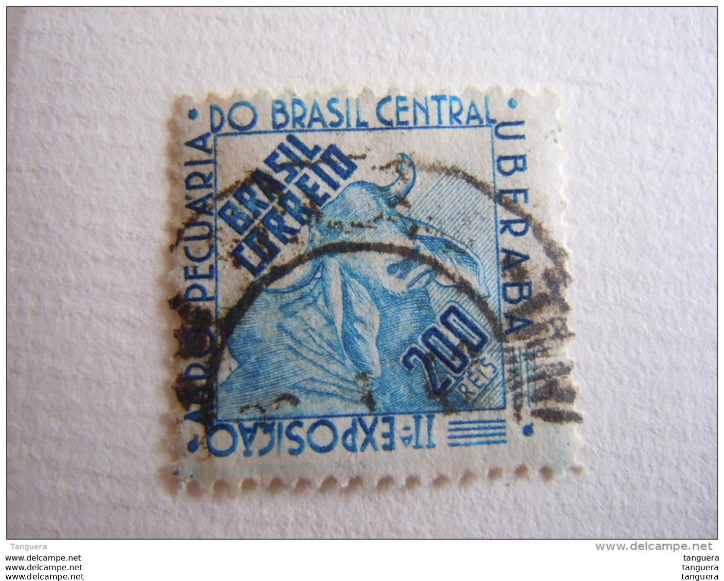 Brazilie Bresil Brasilien Brasil 1942 Expo Agricole Vache Yv 400 O - Gebraucht